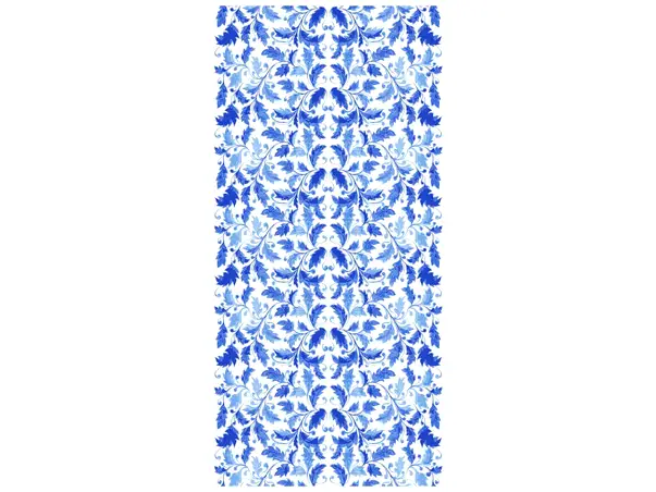 folie geam autoadeziva frunze albastre 1 100 210 cm