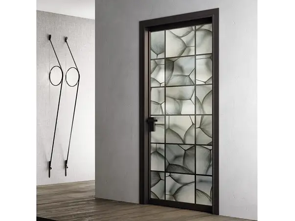 folie geam autoadeziva model chenare cu papadie sablare bordura la metru s02