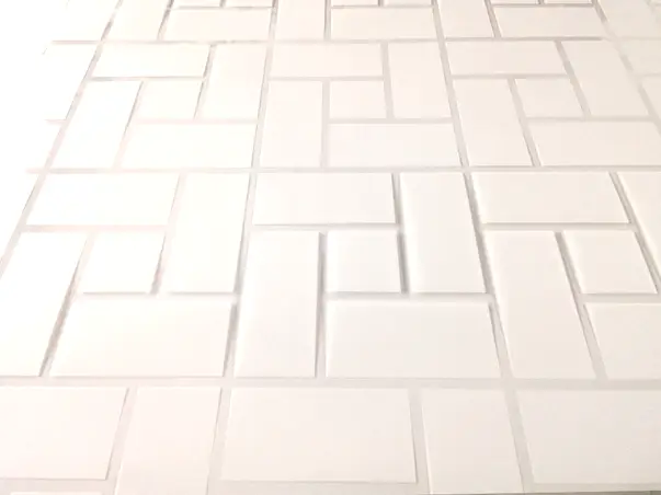 folie geam autoadeziva model geometric alb 3