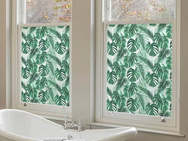 folie geam autoadeziva model palmas tropical fruinze verzi fgf72 s3