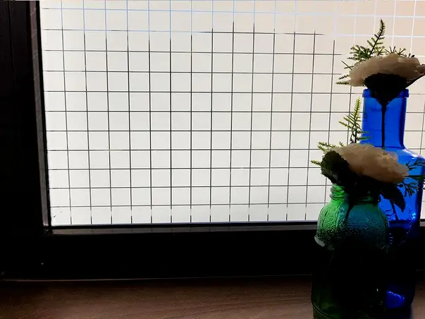 folie geam autoadeziva patrate albe square