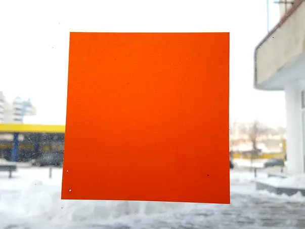 folie geam autoadeziva portocalie