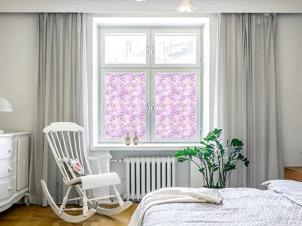 folie geam autoadeziva scarlett flori mov fgf136 s1