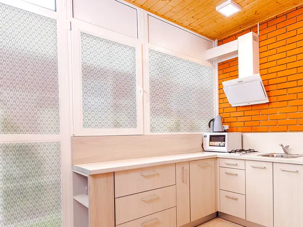 folie geam autoadeziva selim model geometric cu galben si gri fgf32 s3