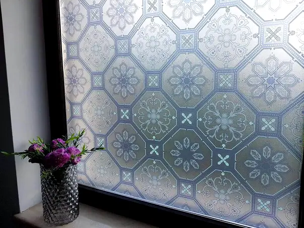 folie geam autoadeziva vitraliu chantal