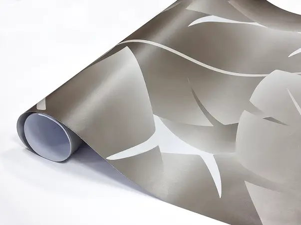 folie geam cabina dus folina sablare model frunze tropicale rola 100x210cm s04