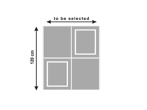 folie geam cu patrate folina