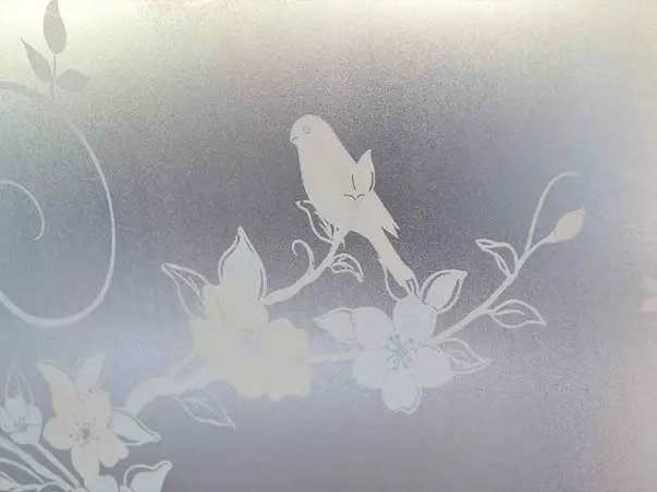 folie geam decorativa Pasare