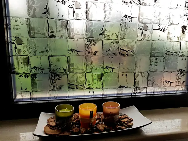 folie geam decorativa ice cube gri