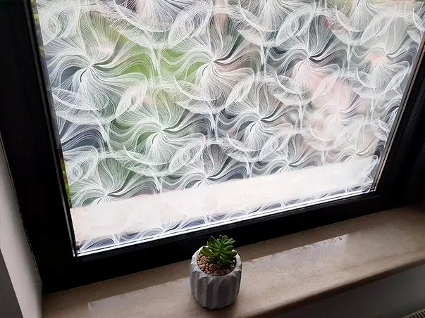 folie geam decorativa tara valuri