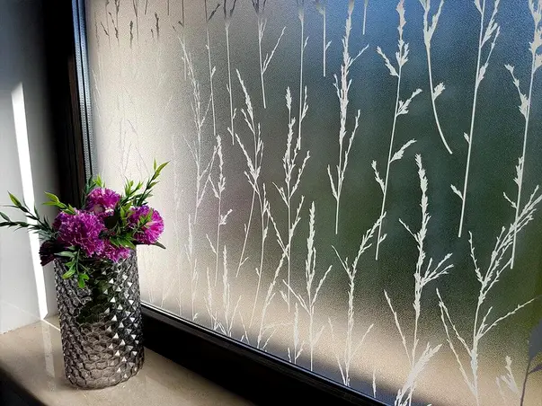 folie geam electrostatica spic de grau