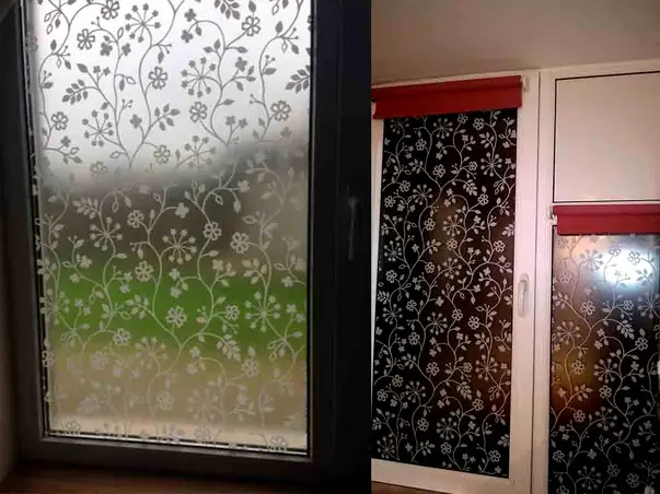 folie geam electrostatica tord