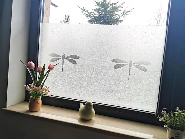 folie geam nibella model libelule