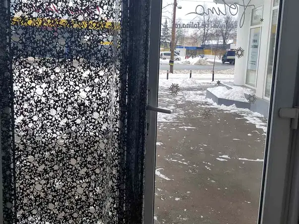 folie geam sablare decorativa