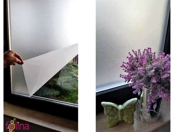 folie geam sablat 123 cm latime folina