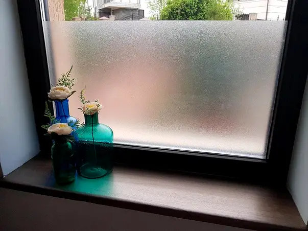 folie geam sablat fumurie