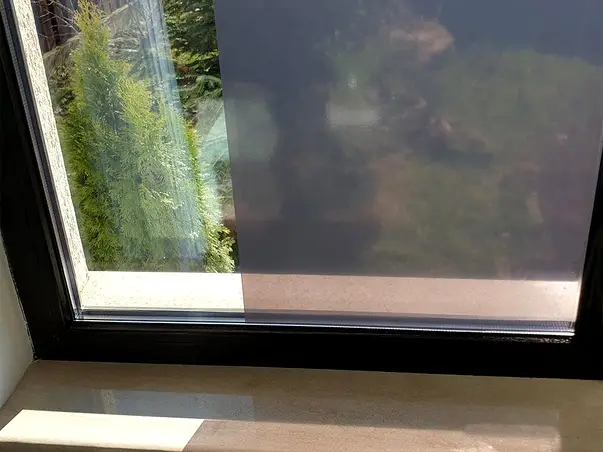 folie geam transparenta fumurie