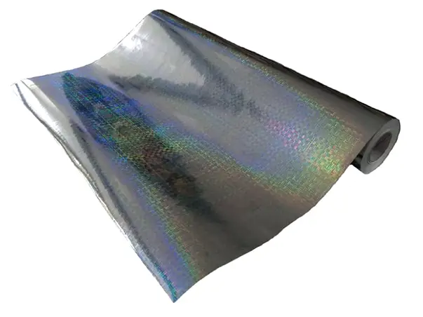 folie holograma kointec argintie autoadeziva 100 cm latime