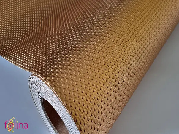 folie protectie cu aspect metalic auriu