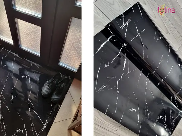 folie protectie neagra lucioasa