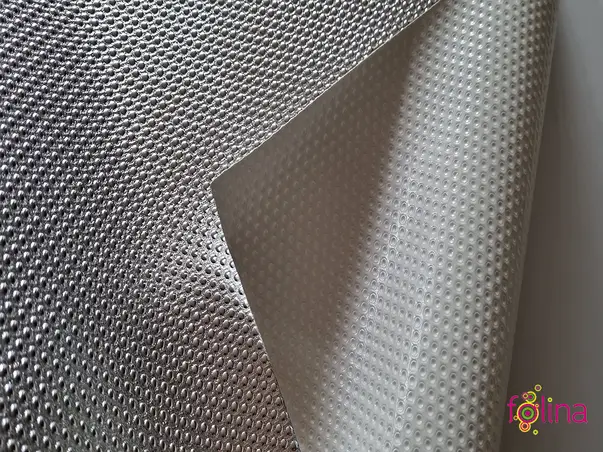 folie protectie sertar argintie