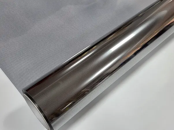 folie protectie solara argintie cu microperforatii