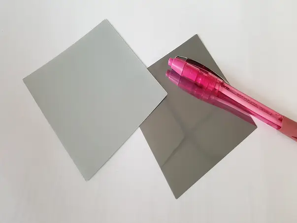 folie sablare argintie silver matte