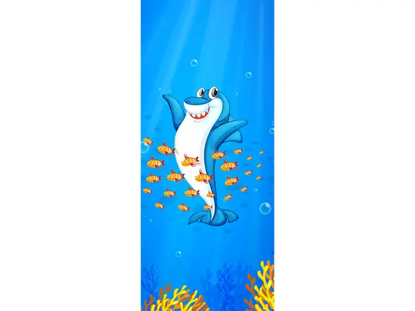 folie sablare cabina dus peisaj marin DRG204 2