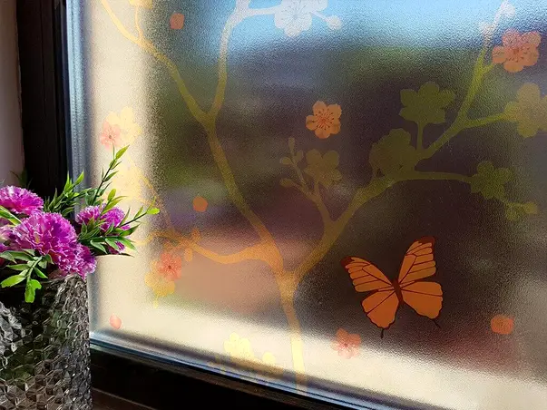 folie sablare crengi inflorite primavara