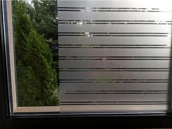 folie sablare cu dungi structur