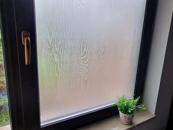 folie sablare cu textura lemn folina