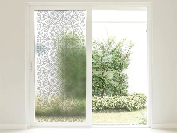 folie sablare decorativa iris 100 210 cm