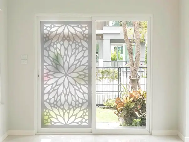 folie sablare decorativa lidia 100 210 cm