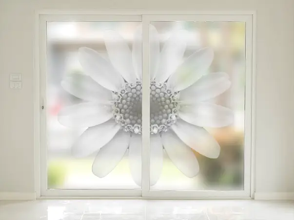 folie sablare decorativa margareta  set 2 role