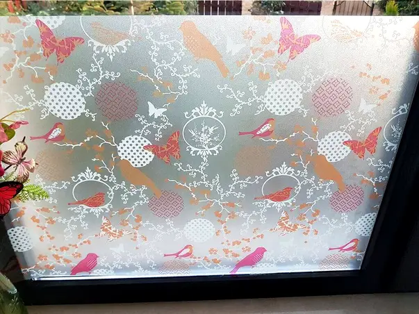 folie sablare decorativa pasari myriam