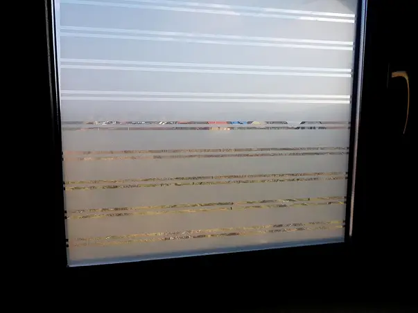 folie sablare dungi structur