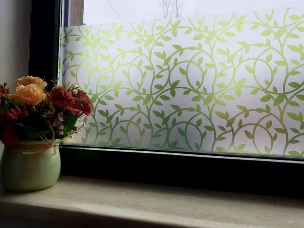 folie sablare frunze verzi avani