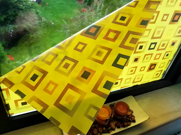 folie sablare galbena dcfix