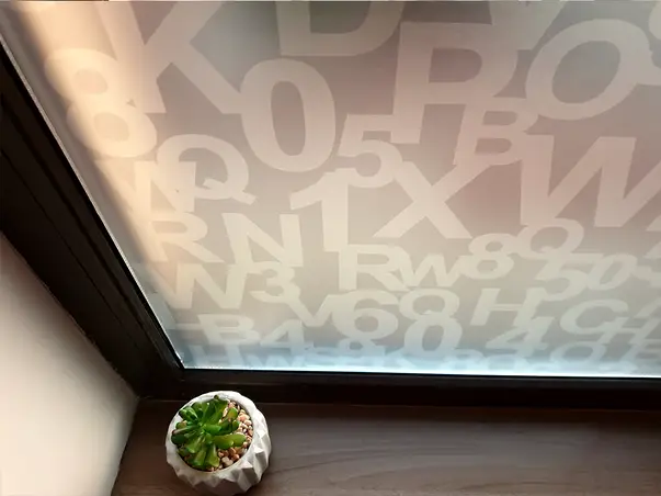 folie sablare geam birou milo