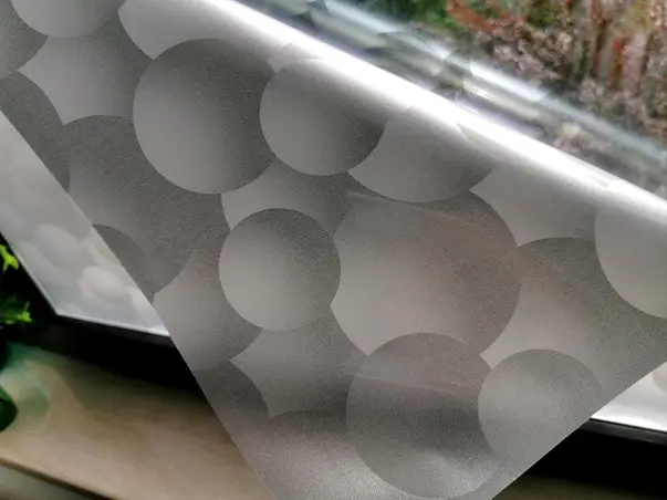 folie sablare geam bubble 120 cm