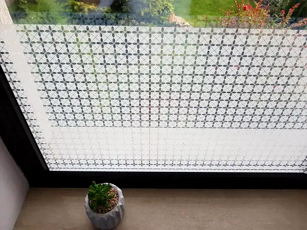 folie sablare geam eleganta niss