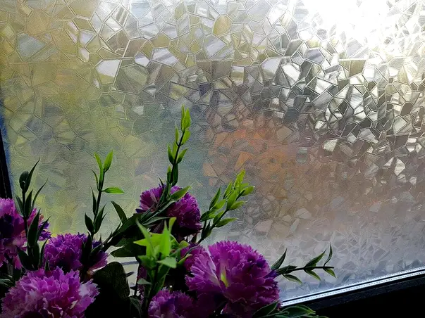 folie sablare geam model geometric splinter