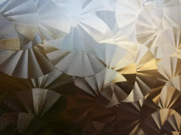 folie sablare model evantai translucid