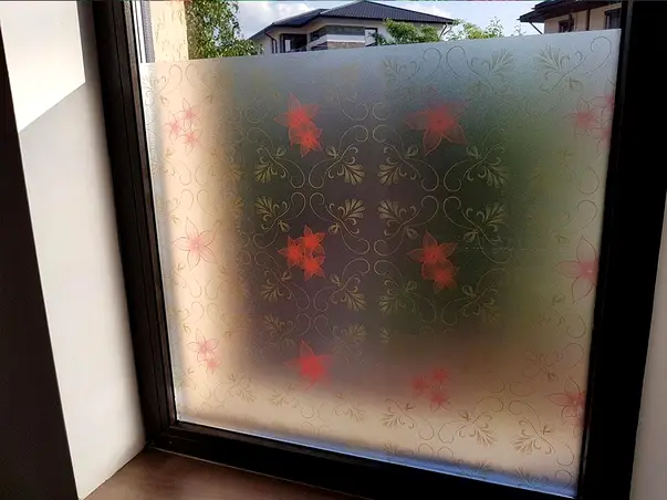 folie sablare model floral veti