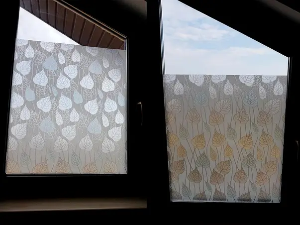 folie sablare model frunze