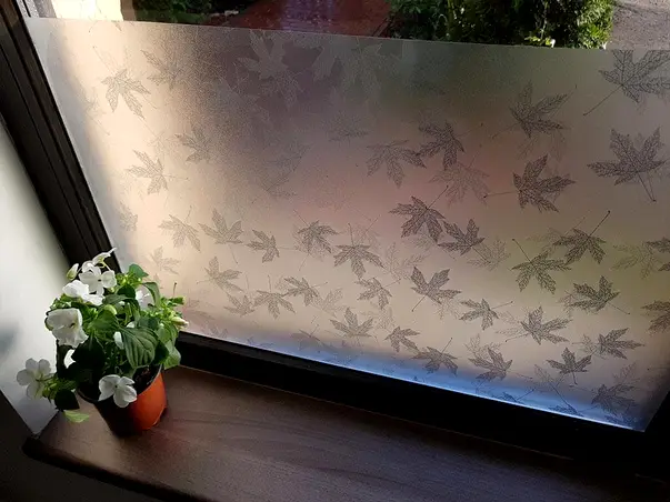 folie sablare model frunze grafice ava