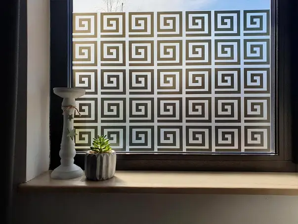 folie sablare model negru pascal