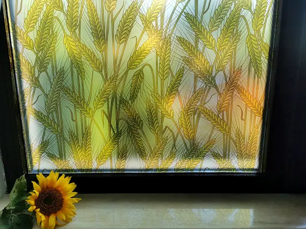 folie sablare model spice de grau