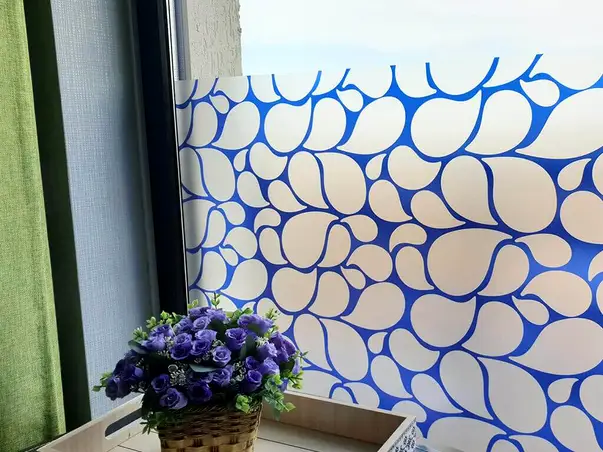 folie sablare river albastra