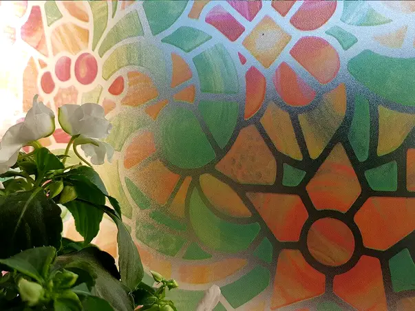 folie sablare sticla vitraliu julie